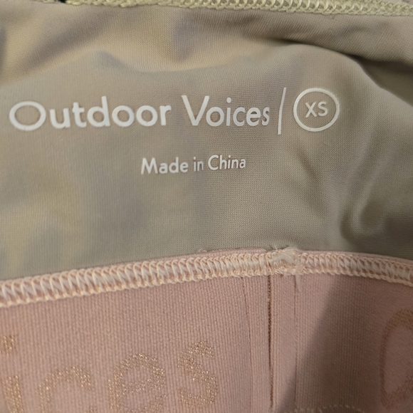 NWOT Outdoor Voices 3 Jogger Leggings and 1 Sports Bra Bundle XS - Picture 7 of 12